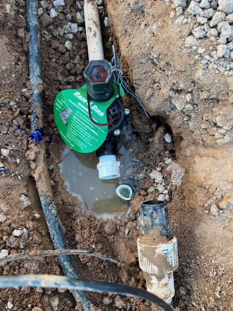 Irrigation valve repair Rain Bird
