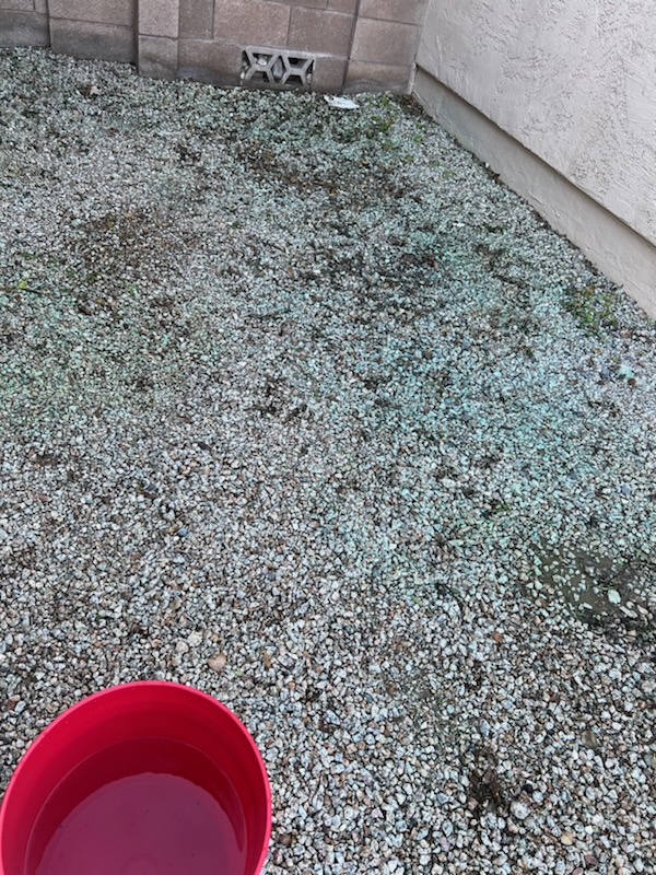 Weed burn treatment after